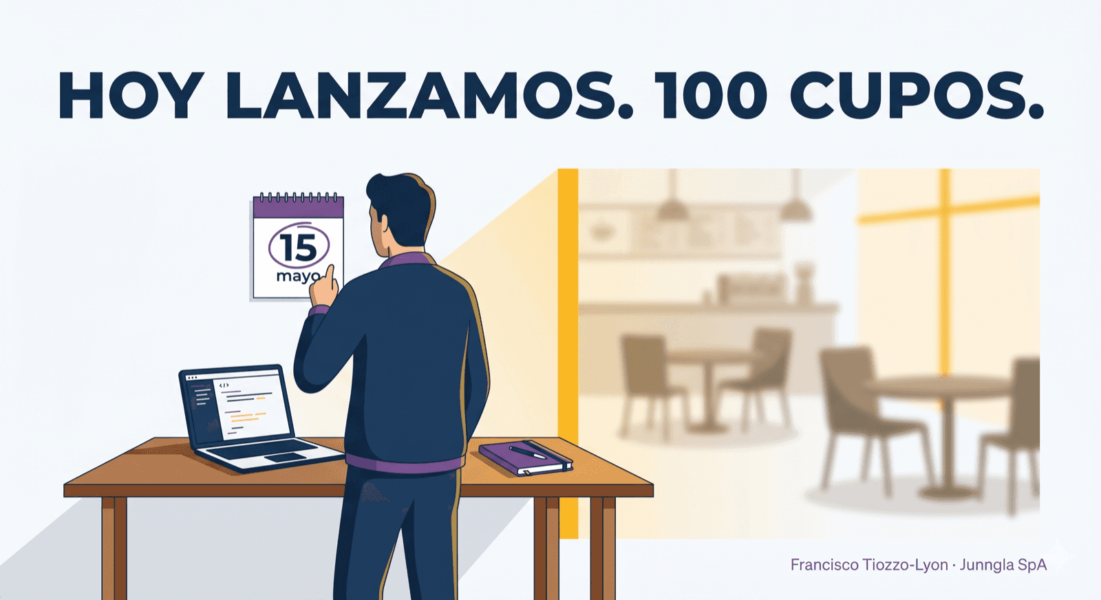 Hoy lanzamos FLUX. +12 meses de trabajo. 100 primeros cupos.