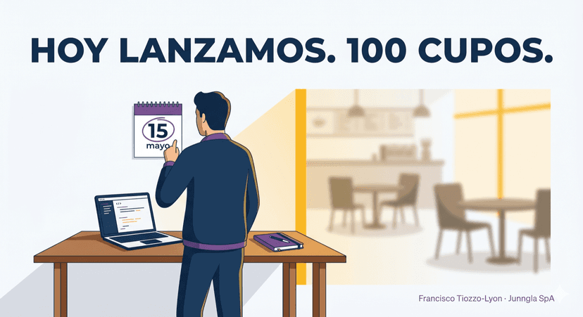 Hoy lanzamos FLUX. +12 meses de trabajo. 100 primeros cupos.