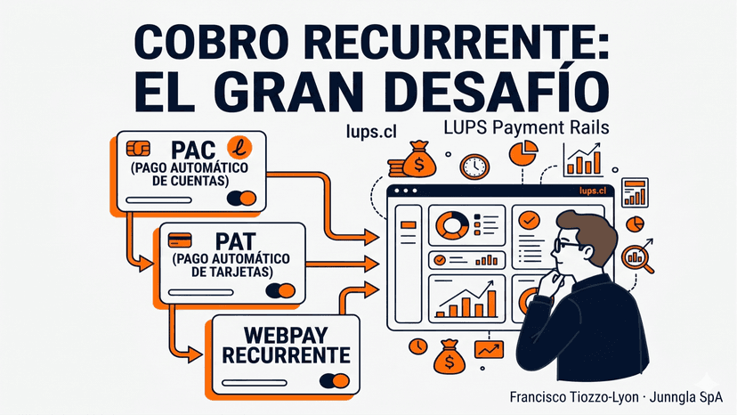 ¿Por qué el cobro recurrente es tan difícil en Chile? Hablemos de los rails que NO existen.